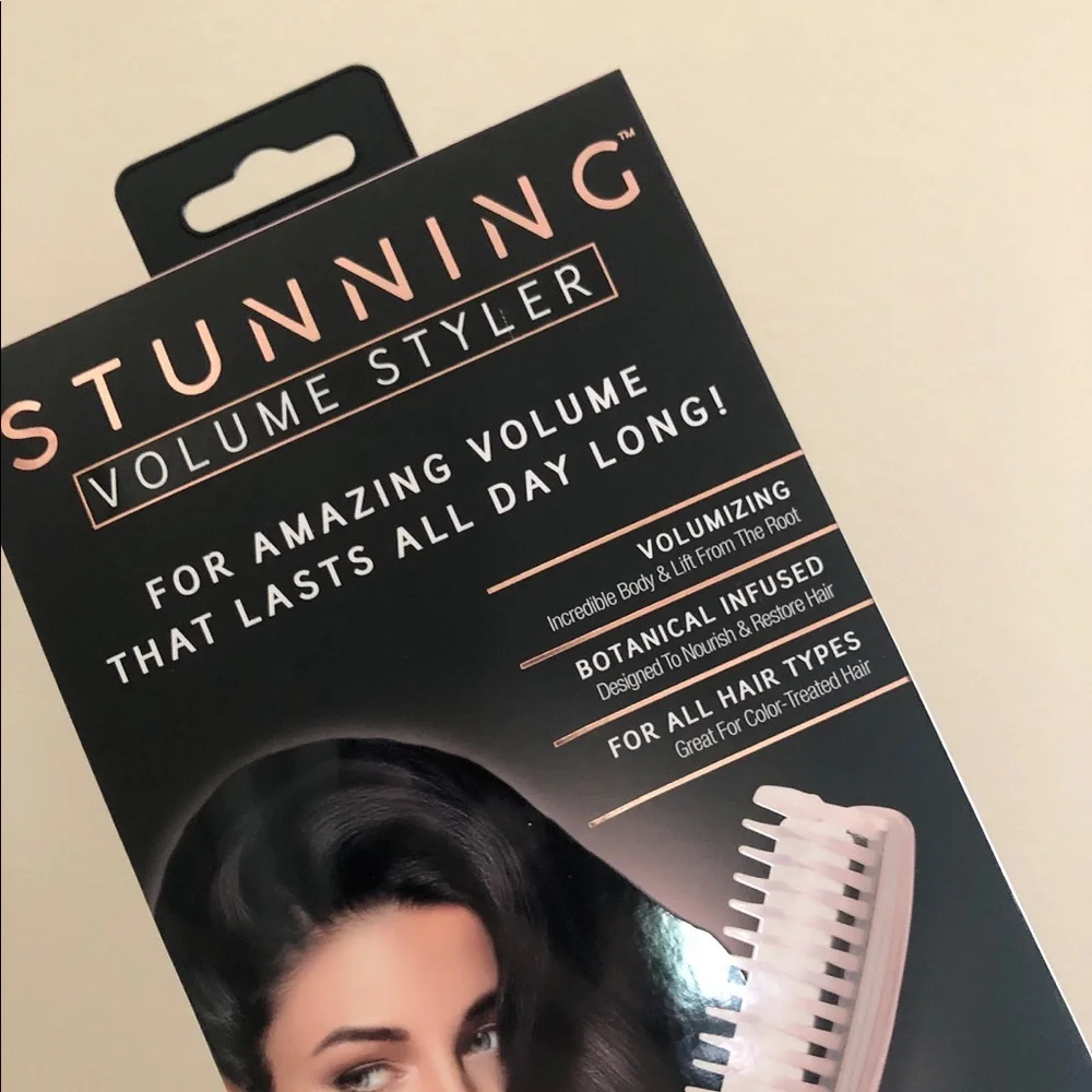 Stunning Volume Styler Volumizing Hair Brush  Salon Quality Results  New